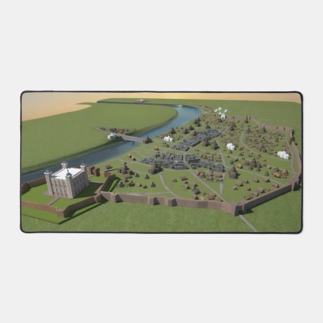 Bureau de la vue aérienne Londres 1300 (Recto)