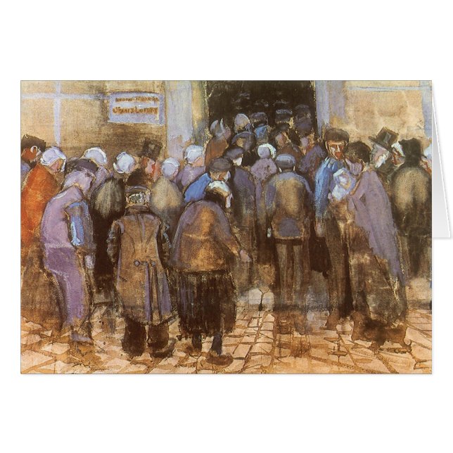 Bureau de loterie de l'État de Vincent van Gogh (M (Devant horizontal)