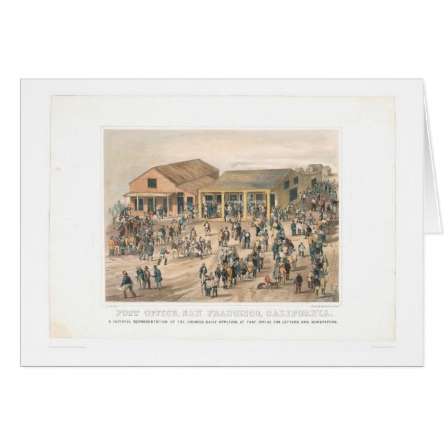 Bureau de poste à San Francisco (1361A) (Devant horizontal)
