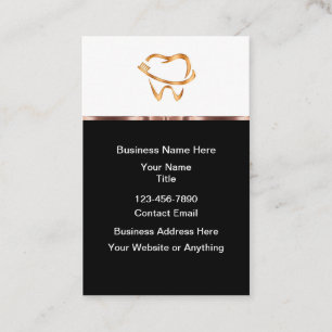 Bureau Dentiste Classique Carte de visite moderne