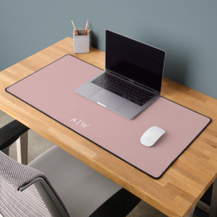 Bureau des initiales minimes de Rose poussiéreux m