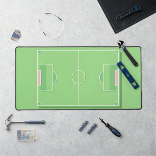 Bureau minimal de football plat Mat - Vert clair