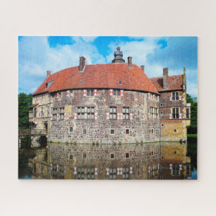 Burg Vischering Castle Allemagne. Jigsaw Puzzle