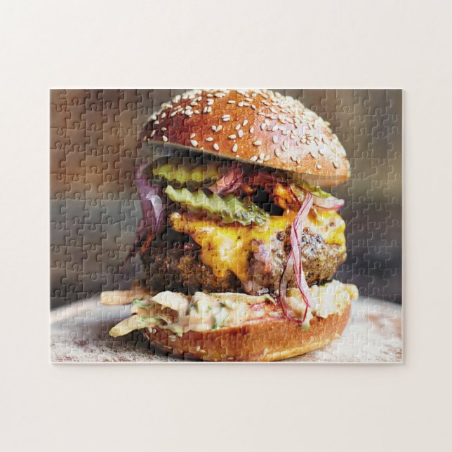 Burger délicieux de Big Bob 252 pièces puzzle (Horizontal)