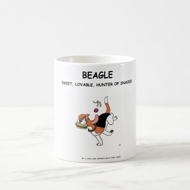 Burger voler Beagle, Mug ! (Centre)