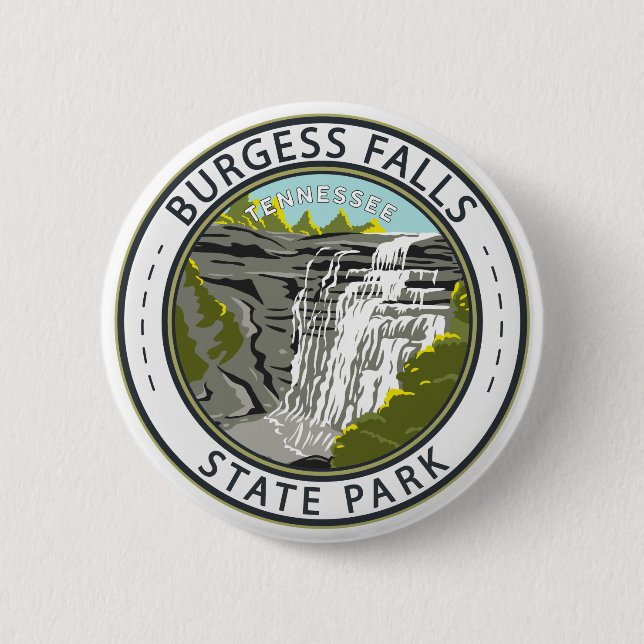 Burgess Falls State Park Tennessee Badge (Devant)