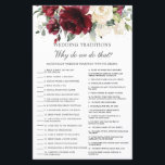 Burgundy Ivory Rose Floral Traditions Mariages Jeu<br><div class="desc">Appuyez simplement sur le bouton customiser pour modifier les textes, réorganiser et formater le style et le placement des textes. Objets correspondants disponibles en magasin ! Réponse Clé : 1.L 2.P 3.E 4.N 5.B 6.A 7.G 8.M 9.O 10.H 11.D 12.C 13.J 14.K 15.F 16.R 17.I 18.Q (c) The Happy Cat...</div>