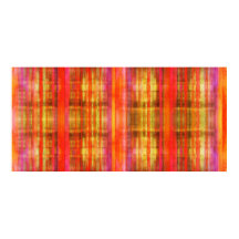 Buring Reds Poster d'art moderne Abstrait Imprimer