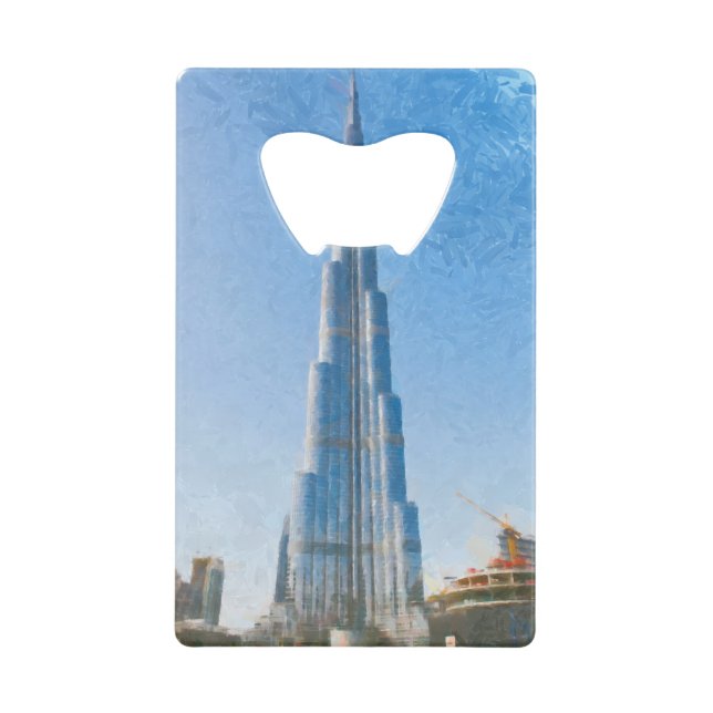 Burj Khalifa, peinture de Dubaï (Devant)
