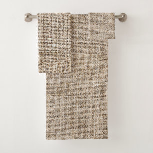 Burlap rustique