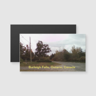 Burleigh Falls Trees 8cm x 5cm Carte magnétique