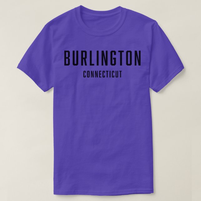 Burlington Connecticut TShirt (Design devant)