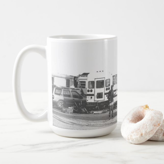 BURNING MAN MUG (Avec donut)