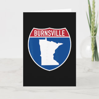Burnsville Minnesota Carte Route Autoroutière Pann