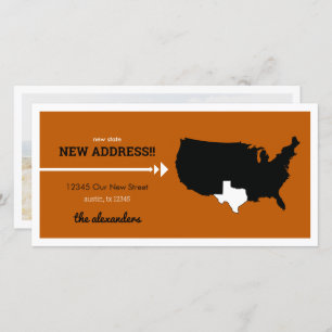 Burnt Orange New State, New Address! Texas Moving