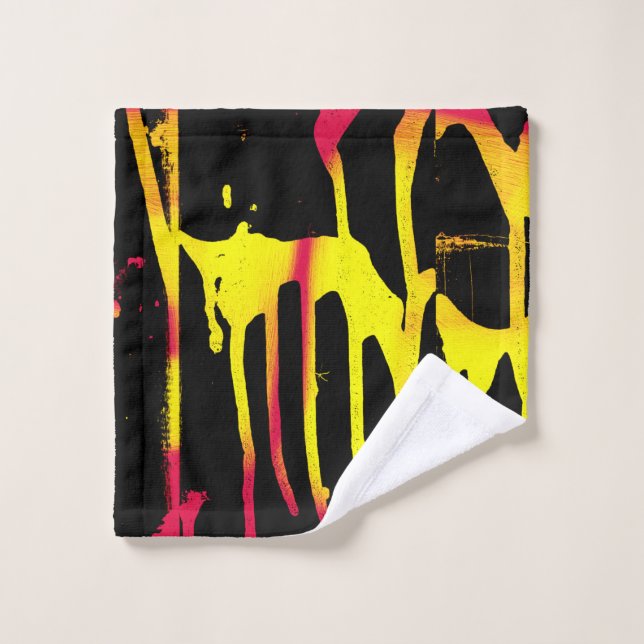 burons et éperons et bacchanal (Gant de toilette)