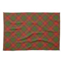 Burtish Clan Tartan Serviette de cuisine