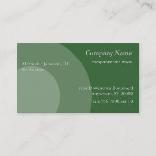 Bus. Carte - Cercles graphiques