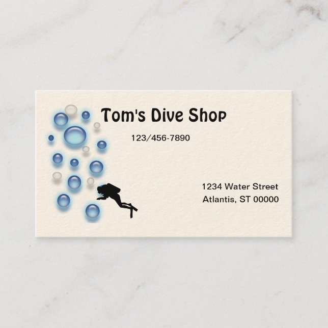 Bus. Carte - Diver (Devant)