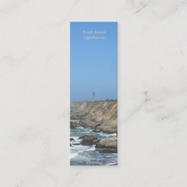 Bus. Carte - Phare Point Arena (Devant)