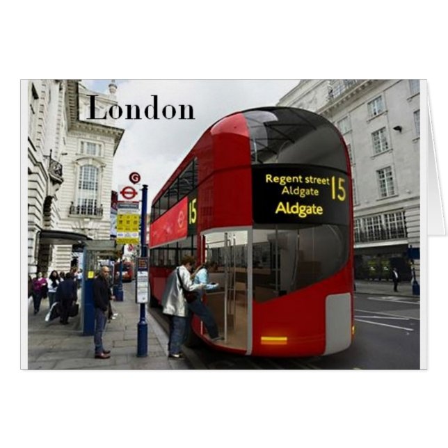 Bus de Londres (St.K) (Devant horizontal)