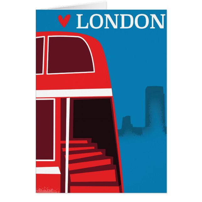 Bus rouge de Londres (Devant)