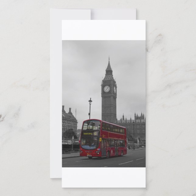 Bus rouge Londres (Devant)