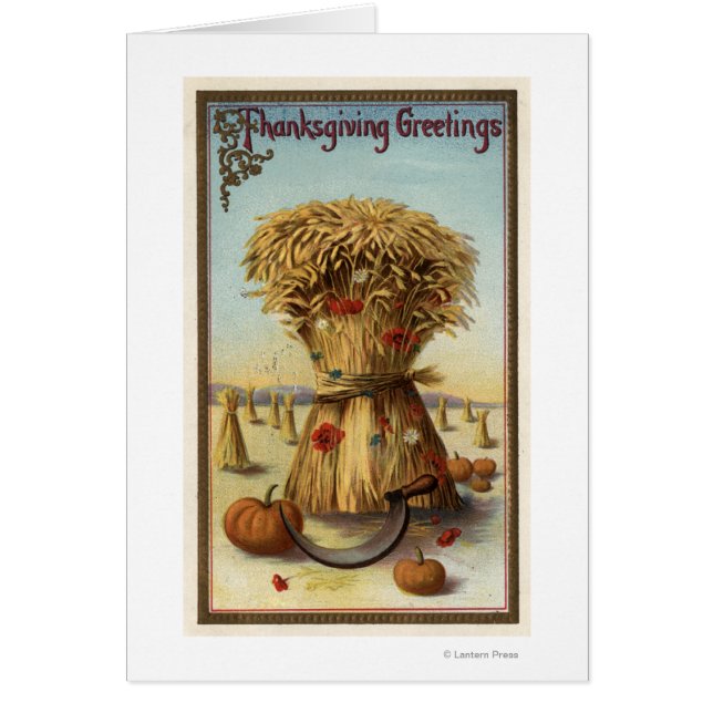 Bushel de Hay et Scythe (Devant)