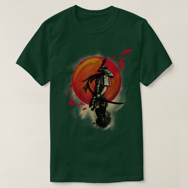 Bushido Code Samurai Japon T-shirt Copie Copie  (Design devant)