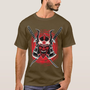 Bushido Code Samurai Katana Premium T-shirt Copie 