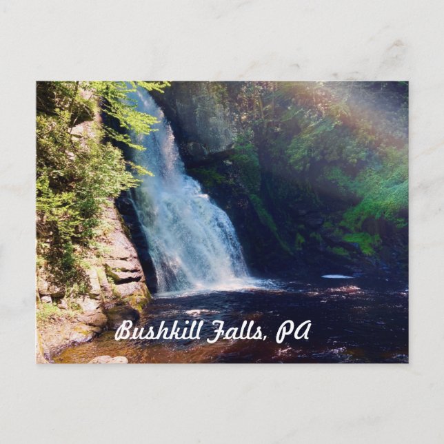 Bushkill Falls, PA Carte postale  (Devant)