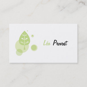 Business car - Carte de visite Landscape