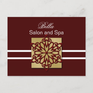 business flocon rouge Merci Cartes