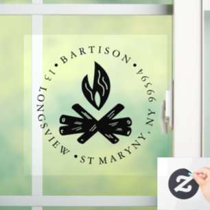 BUSINESS LOGO STADE magasin panneau feu camp