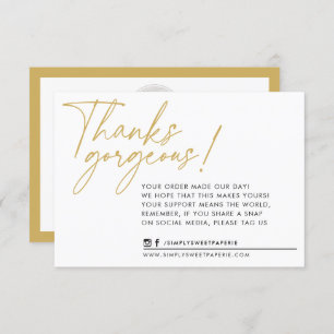 BUSINESS MERCI bille moderne stylo vieux or