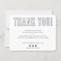 BUSINESS MERCI urbain masculin noir blanc