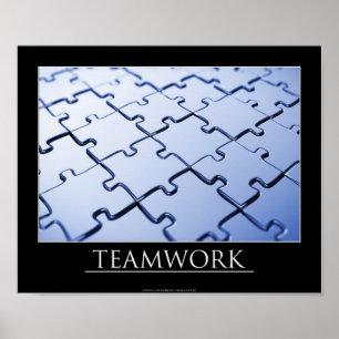 Business Puzzle - Poster