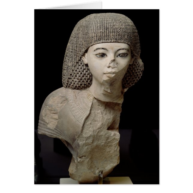 Buste de l'Écriture Royale, Meniou, Nouveau Royaum (Devant)