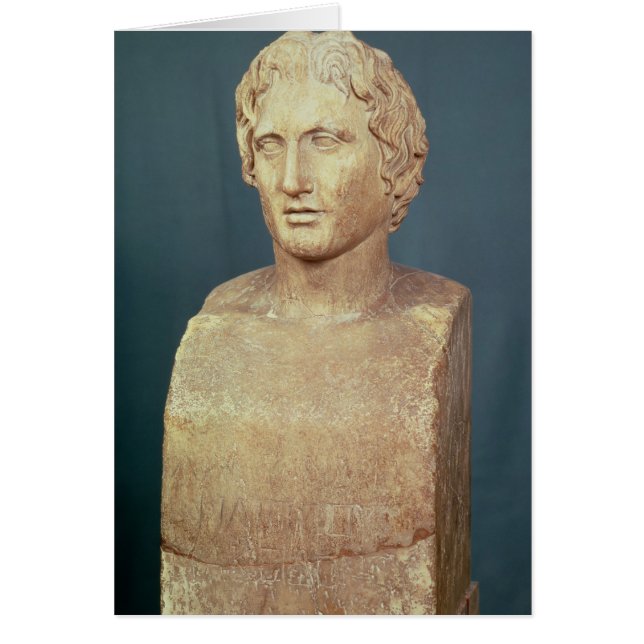 Buste de portrait d'Alexandre le grand (Devant)