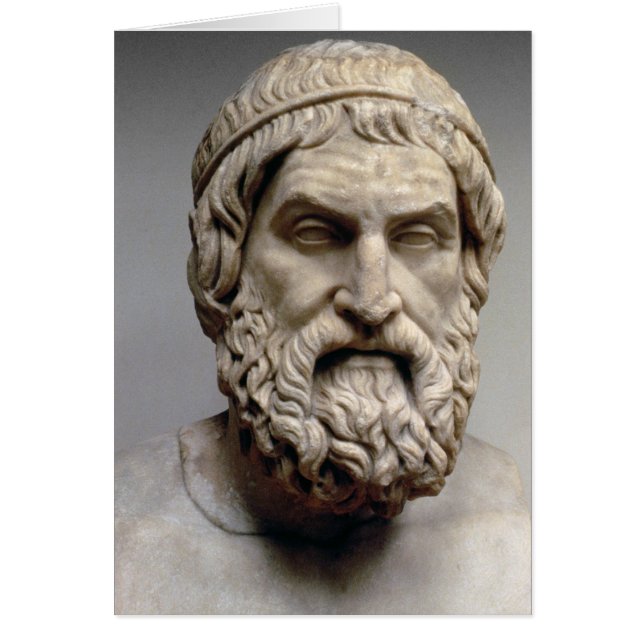 Buste de portrait de Sophocles (Devant)