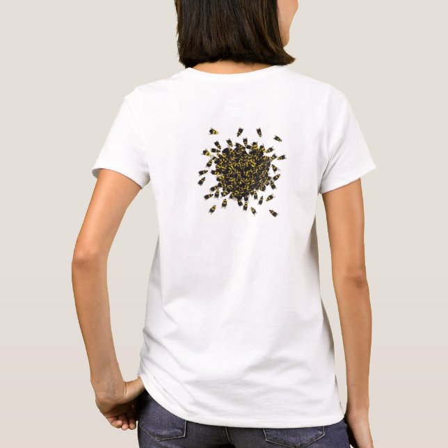 Busy Bee ~ Tshirt côté arrière (Dos)