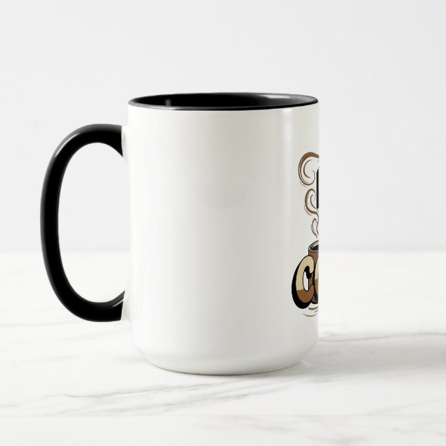 But First Coffee Mug | Funny Morning Coffee Lover  (Gauche)