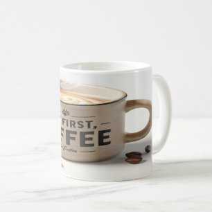 But First, Coffee – Tasse Café Motivation Matinale