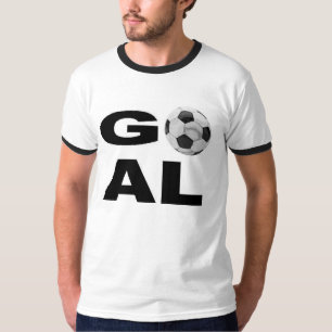 BUT - T-shirt du football avec le graphique de