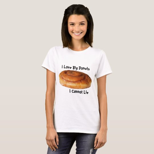 Butées toriques d'amour de la chemise I de beignet T-shirt