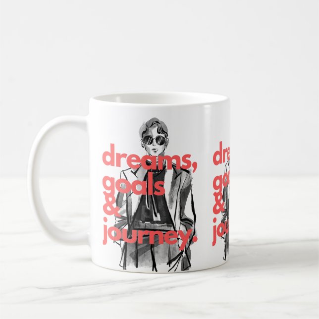 Buts Des Rêves Et Mug Du Voyage (Gauche)