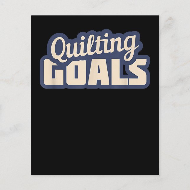 Buts Drôle De Quilting (Devant)