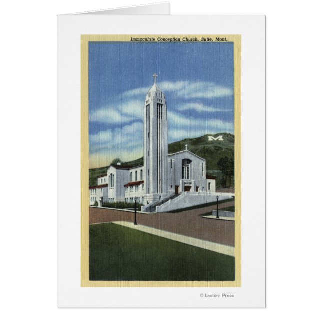 Butte, Montana - Église Immaculée de la Conception (Devant)