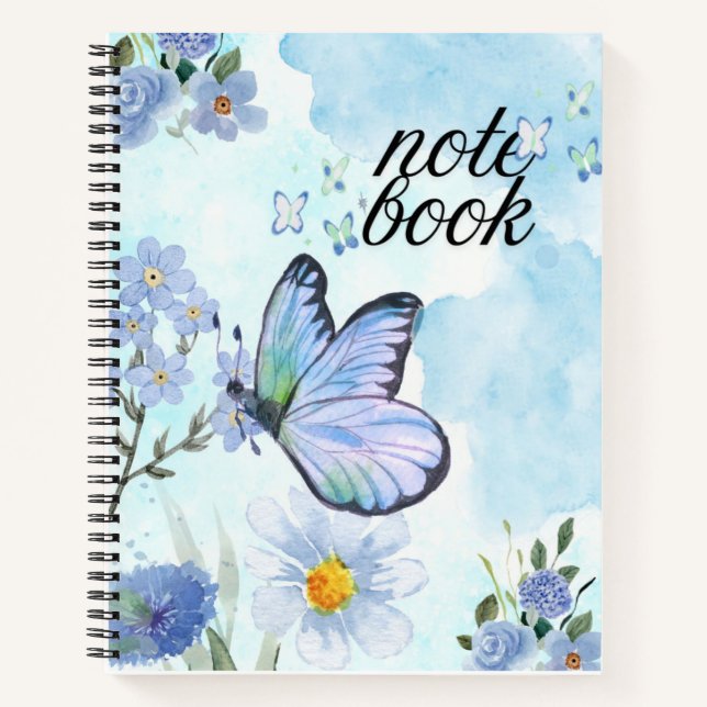Butterfly Dreams - Carnet Pastel esthétique | Sof (Devant)