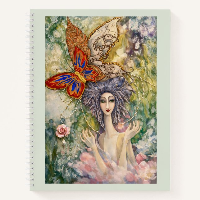 Butterfly Goddess Art Journal – Soulful Spirit (Devant)